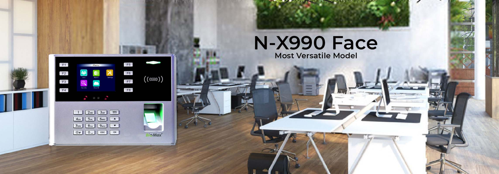 Biomax biometric attendance N-X990 Pro